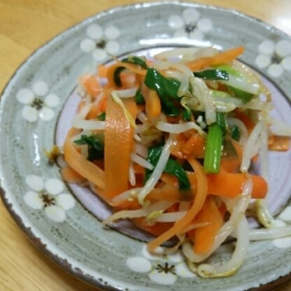 お野菜のシャキシャキ感とにんにくのパンチが絶妙で、もりもり食べちゃいました♪
ごはんにも、おつまみにも良いですね☆ごちそう様でした～！